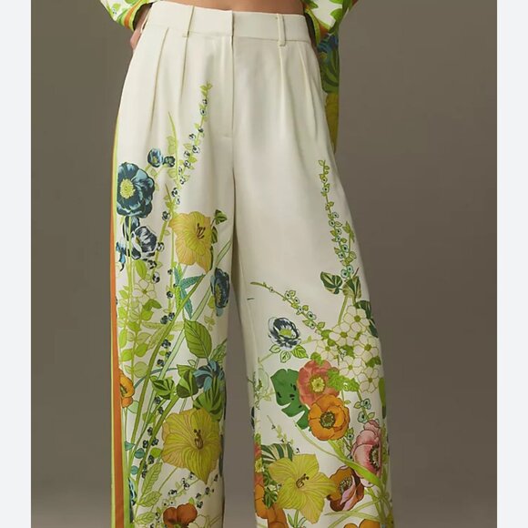 Alemais Constance Floral Trousers - Picture 2 of 5